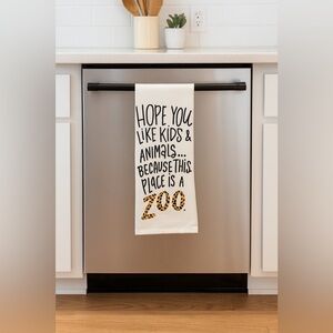 Did You Say ZOO Dish Towel